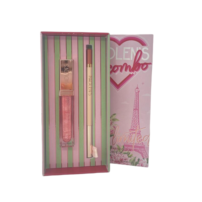 MADLEN'S LIP COMBO PEONY PARIS COLOUR КОМБО ДЛЯ ГУБ 